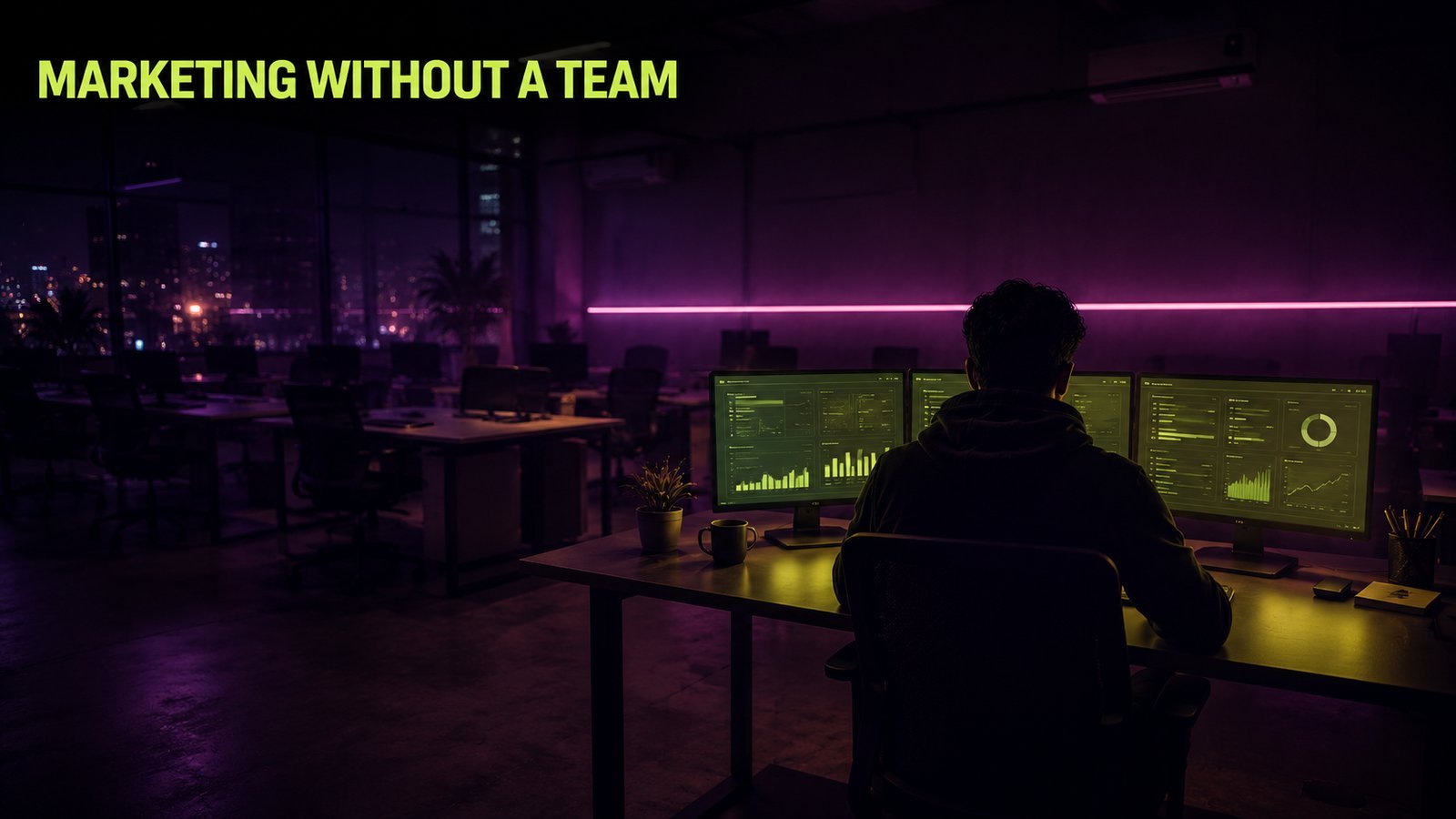 Marketing Without a Team Is the New Normal. Here is What That Actually Means.