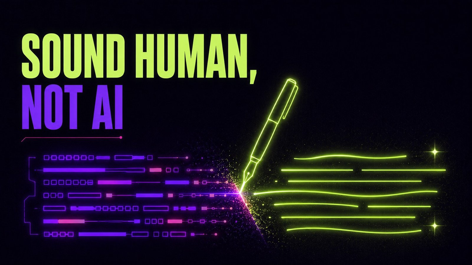 How to Use AI for Content Creation Without Sounding Like AI